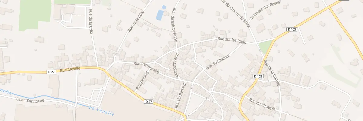 Plan du 4 Rue Malpierre à Selongey