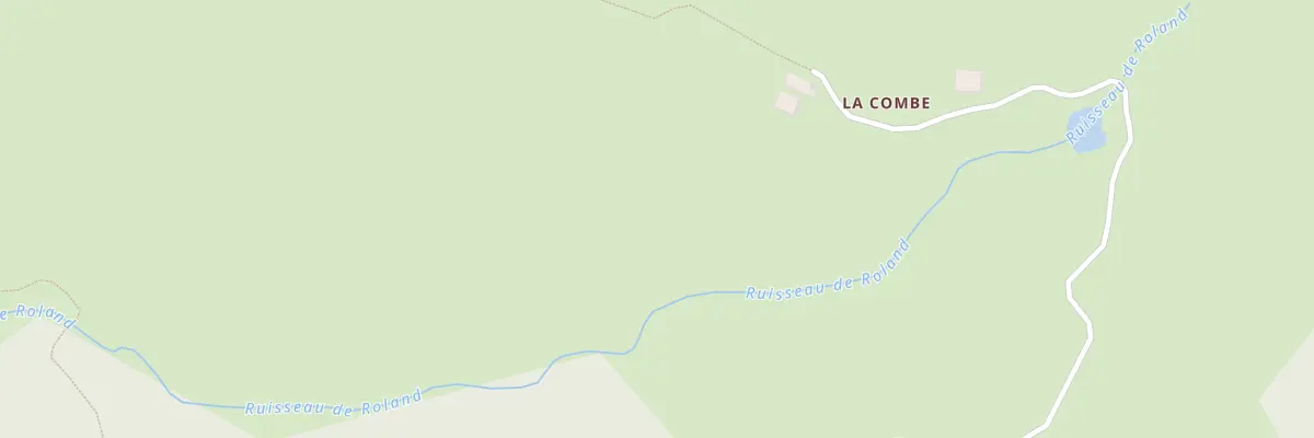 Plan du 5001 Combe Jambon à Bézaudun-sur-Bîne