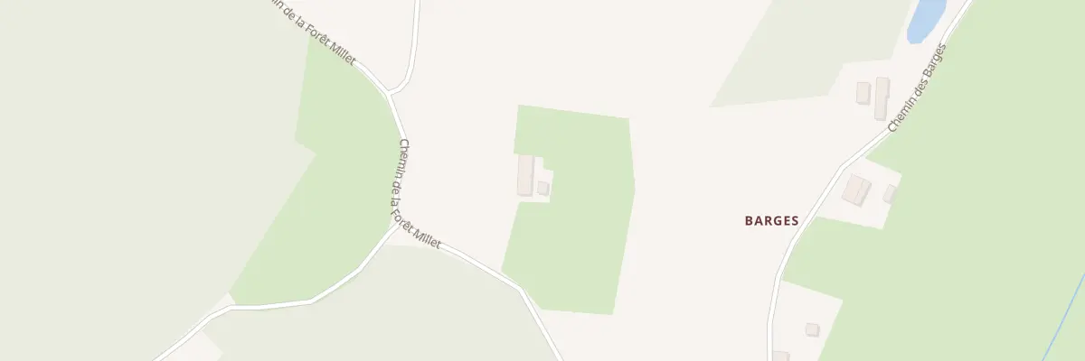 Plan du 432 Che de la Foret Millet à Foissiat