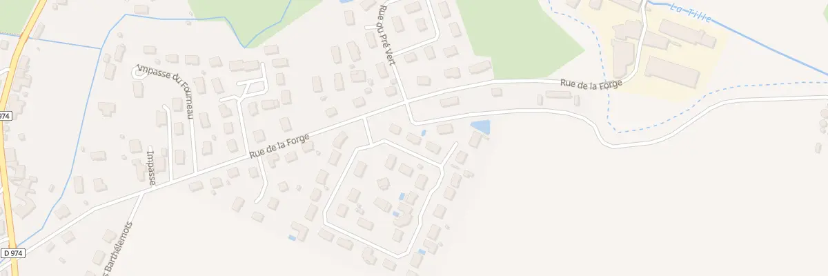 Plan du 44 Rue Clement Janin à Magny-Saint-Médard
