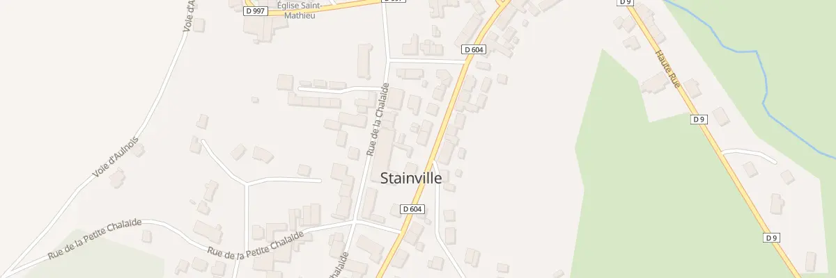 Plan du 38 Rue Nationale à Stainville
