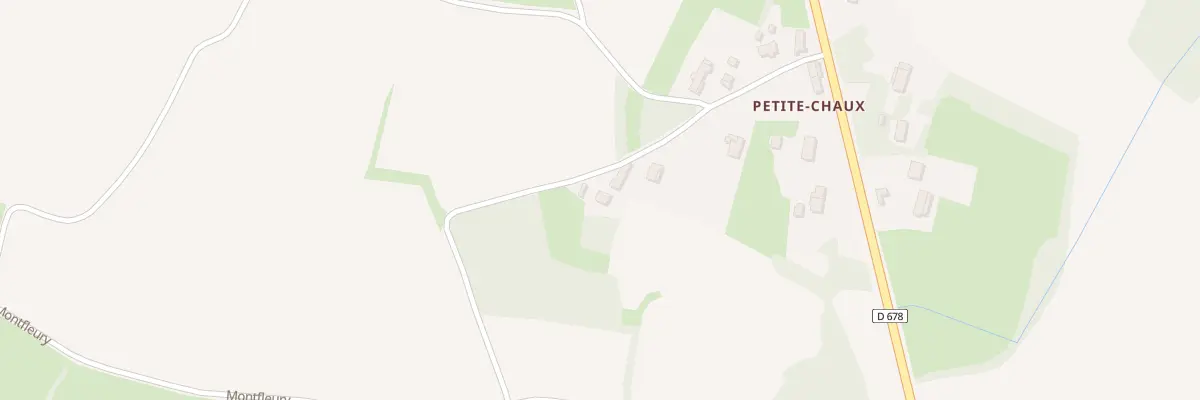 Plan du 8 Ham Petite Chaux à Simard