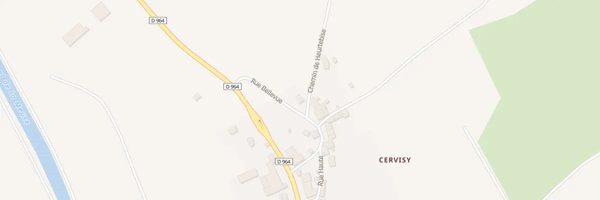 Plan du 1 Che de Heurtebise à Stenay