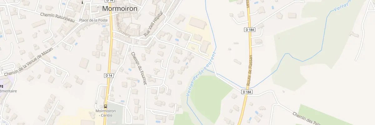 Plan du 5839F Che des Peyrollets à Mormoiron