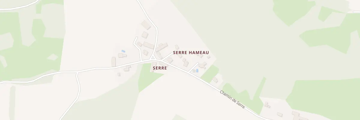 Plan du 626 Che de la Serre à Panossas