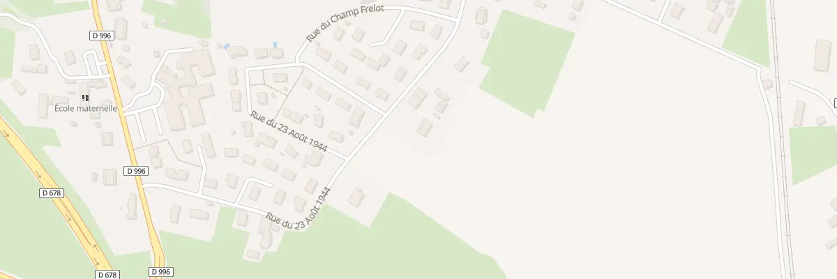 Plan du 12 Rue du 23 Aôut 1944 à Simard