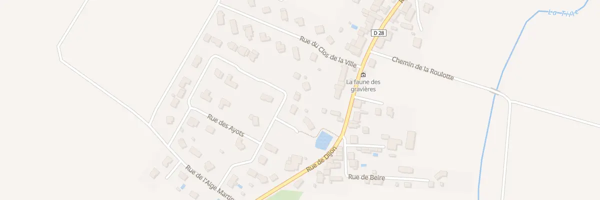 Plan du 12 Rue des Champs Richard à Spoy