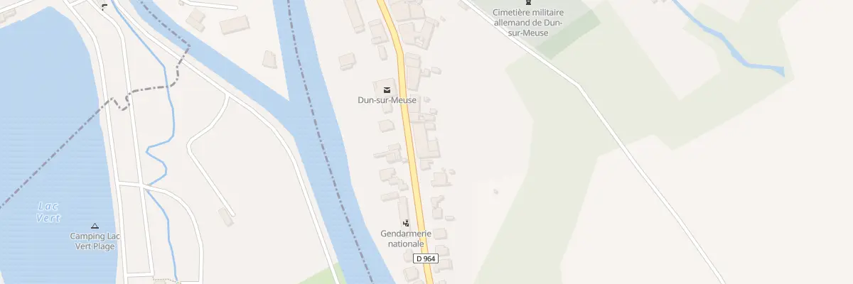 Plan du 19 Rue de Faubourg Saint Martin à Dun-sur-Meuse