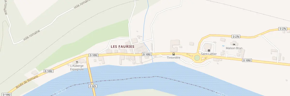 Plan du 35 Che du Nan à Saint-Lattier