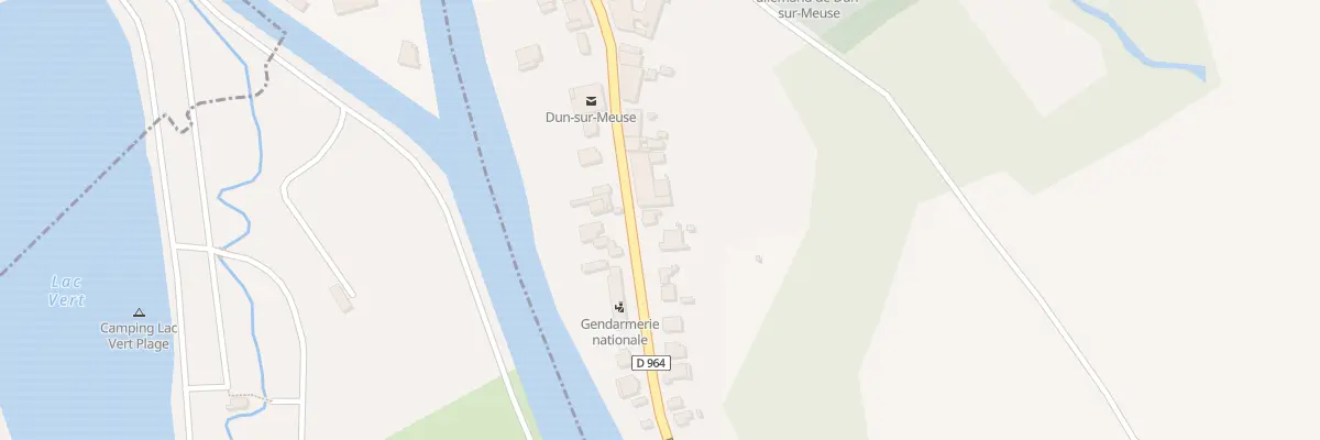 Plan du 21 Rue de Faubourg Saint Martin à Dun-sur-Meuse