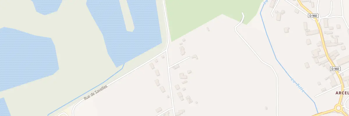 Plan du 16B Rue des Charmes (Arcelot) à Arceau