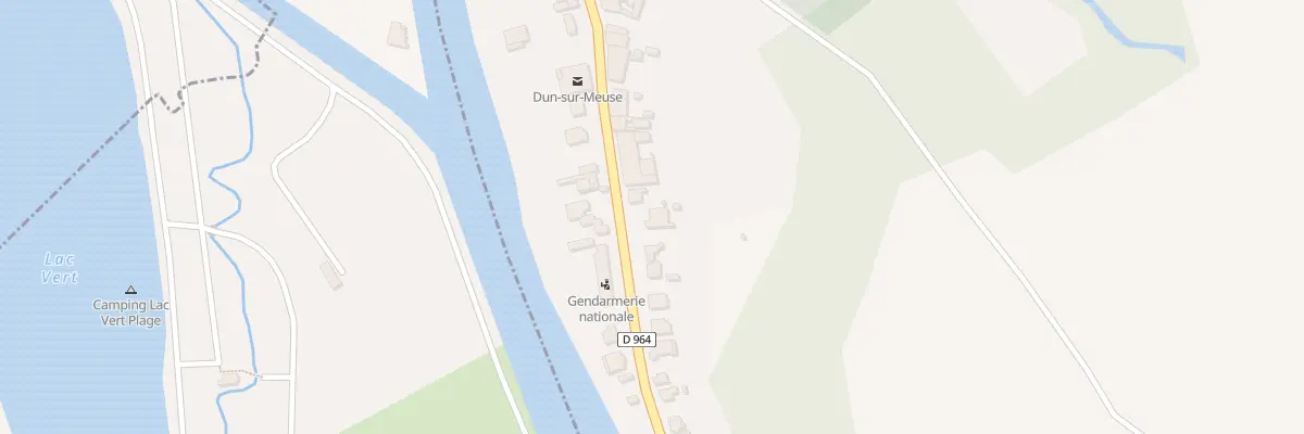 Plan du 23 Rue de Faubourg Saint Martin à Dun-sur-Meuse