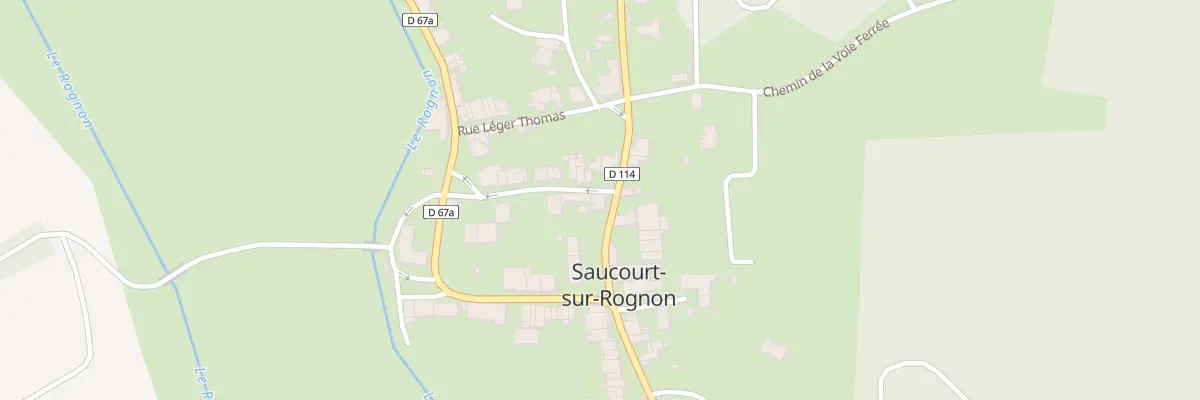 Plan du 5 Rte de Maconcourt à Doulaincourt-Saucourt