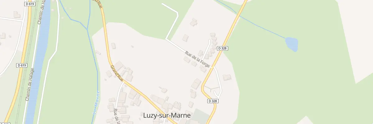 Plan du 5 Rue de la Forge à Luzy-sur-Marne