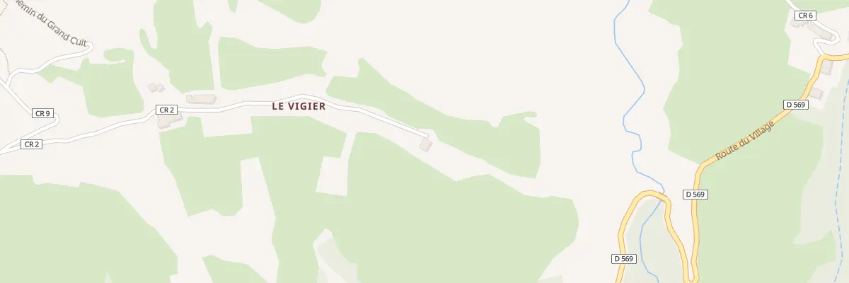 Plan du 810 Che du Vigier à Valouse