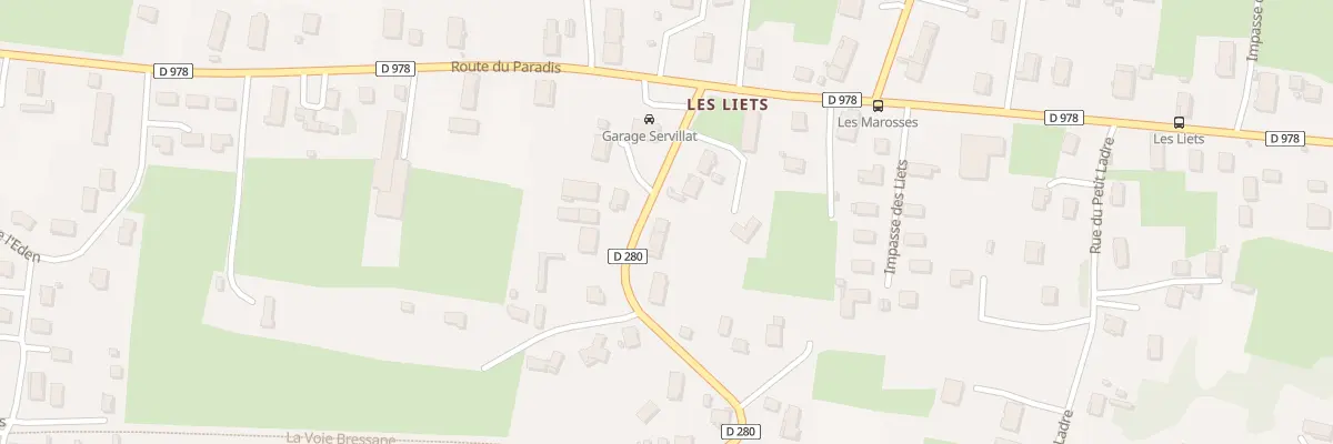Plan du 290 Rue du Champ de Foire à Branges