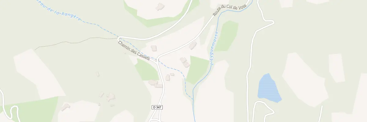 Plan du 5002 Les Cassets à Bénivay-Ollon
