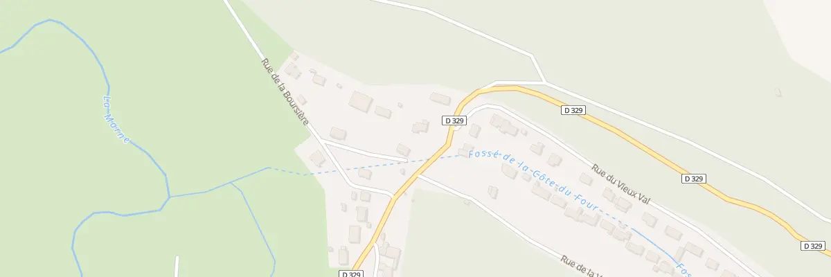Plan du 33 Rue des Lavoirs à Verbiesles