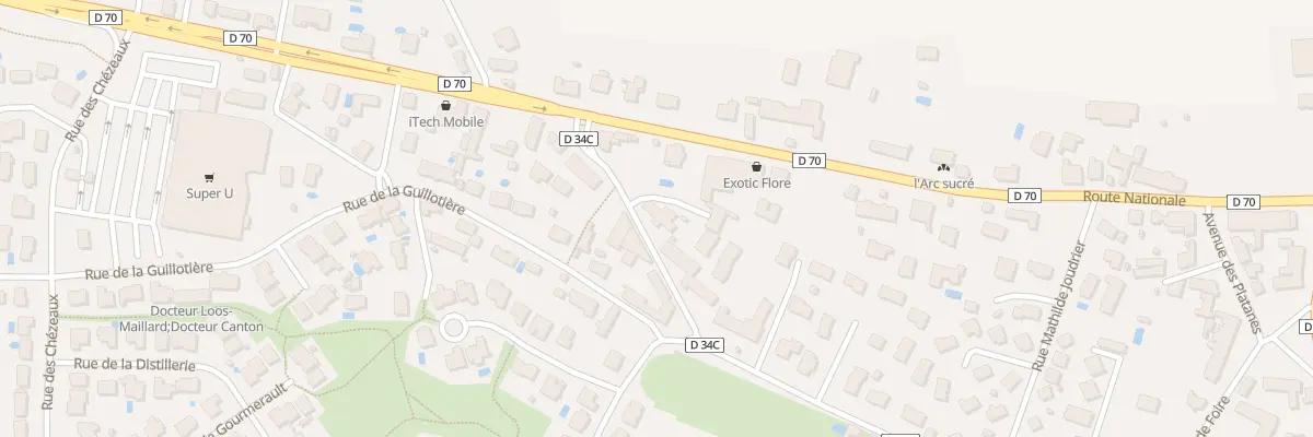 Plan du 66 Rue de Dijon à Arc-sur-Tille