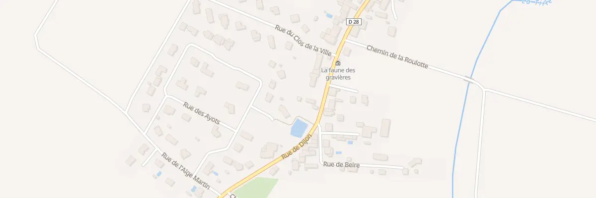 Plan du 42 Rue Basse à Spoy