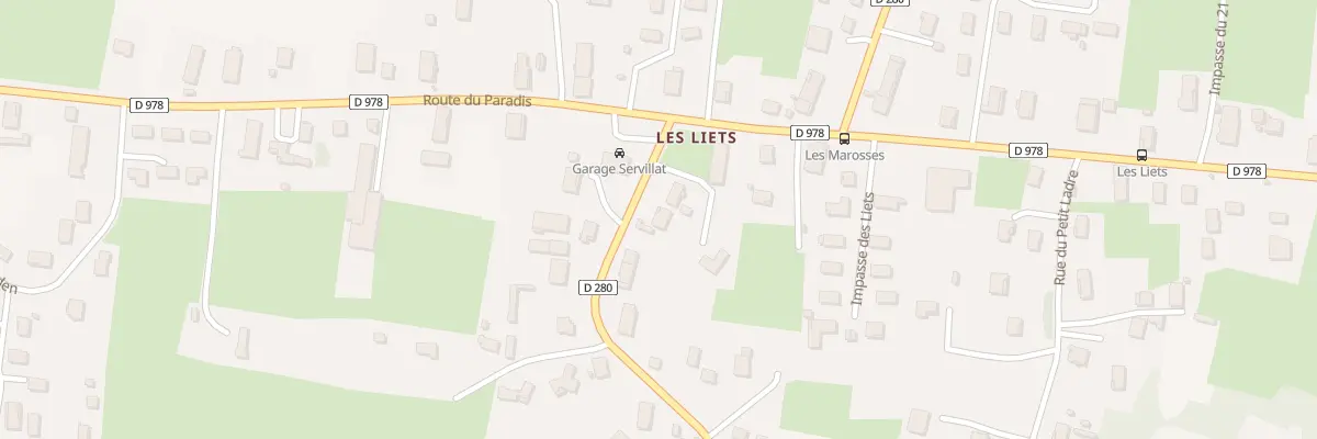 Plan du 320 Rue du Champ de Foire à Branges