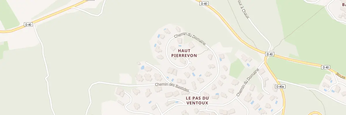 Plan du 222 Che du Domaine à Mollans-sur-Ouvèze