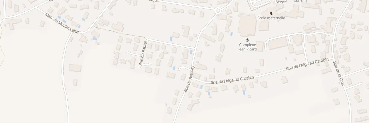 Plan du 18 Rue de Bressey à Arc-sur-Tille