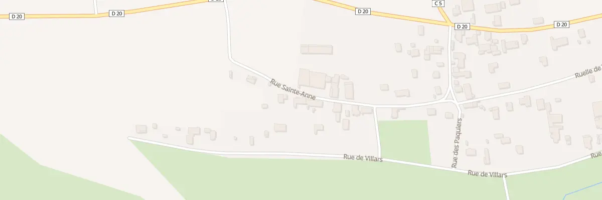 Plan du 11 Rue Sainte-anne à Esbarres