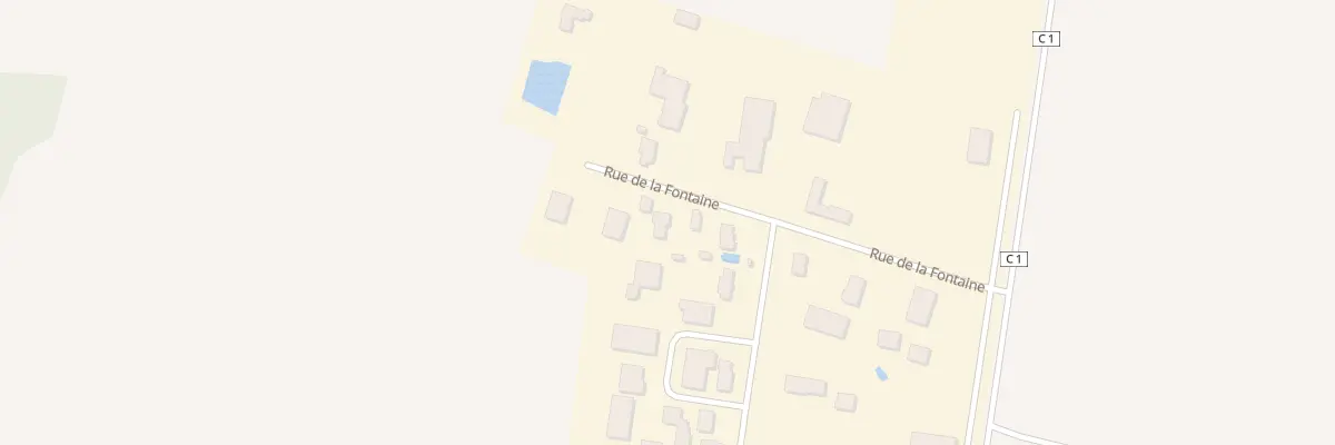 Plan du 8 Rue de la Fontaine à Arc-sur-Tille