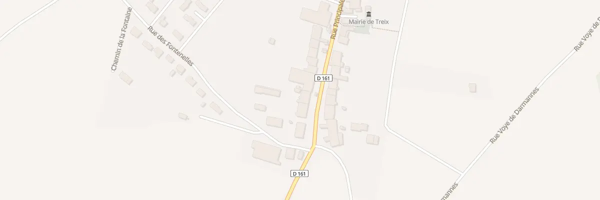 Plan du 5 Rue Principale à Treix