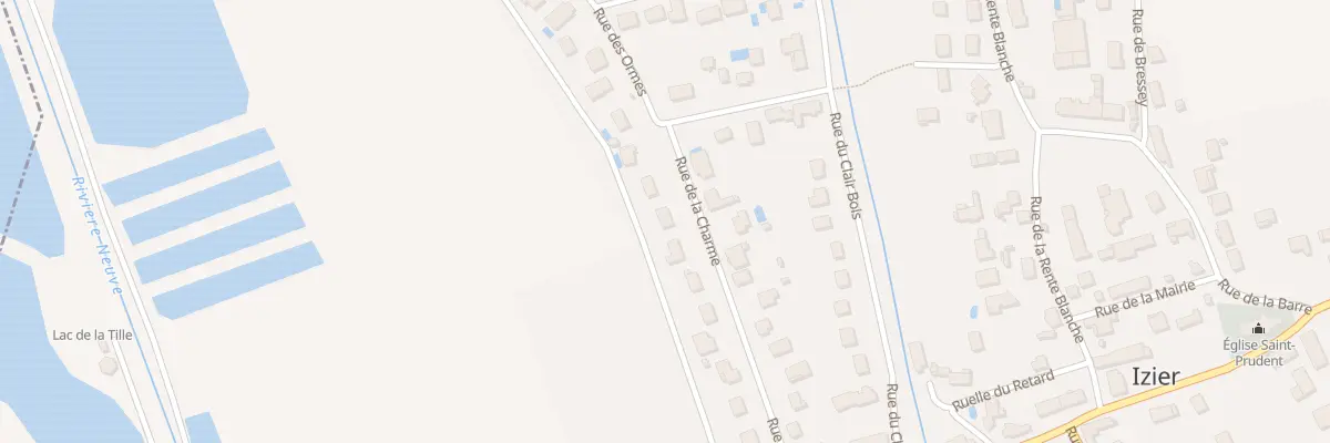 Plan du 19 Rue de la Charme à Izier