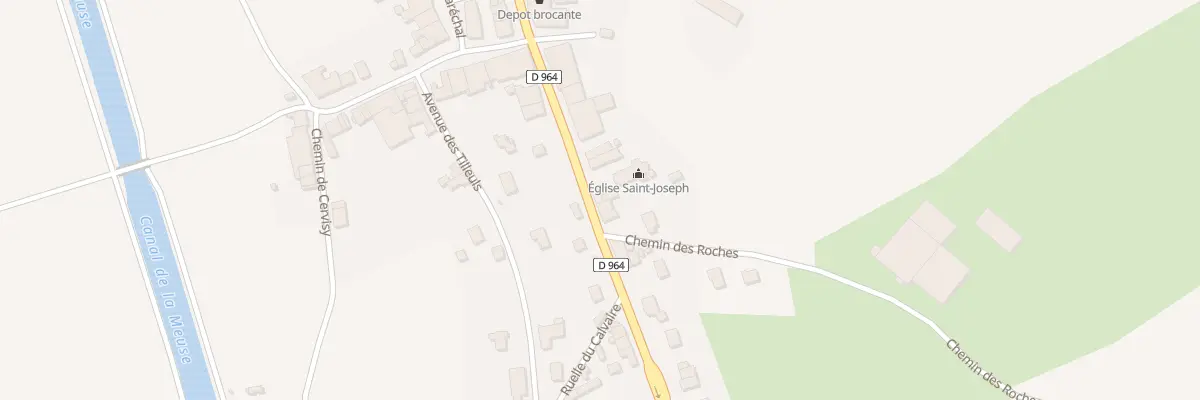 Plan du 27 Rte Nationale à Stenay