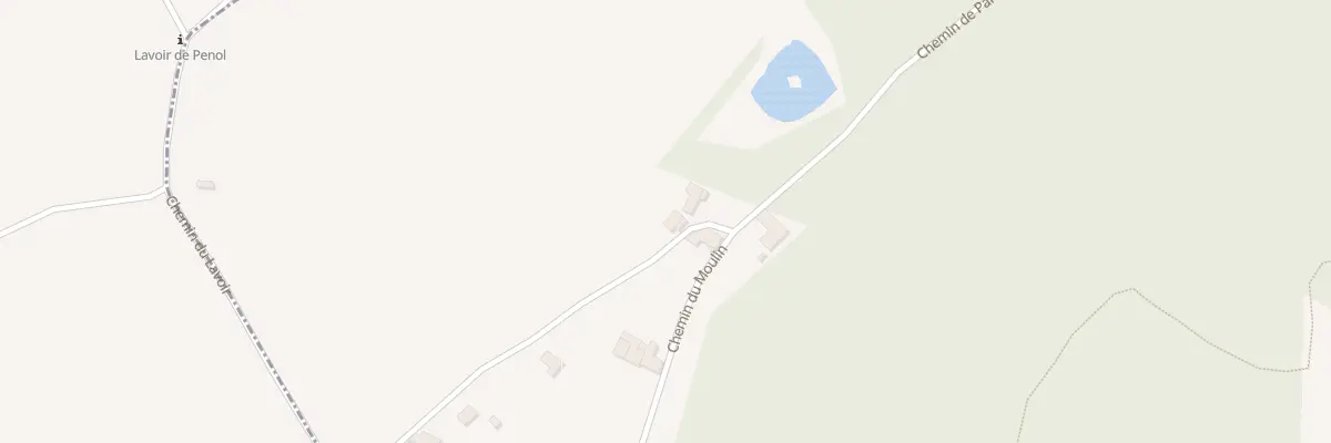 Plan du 685 Che de Parassac à Penol