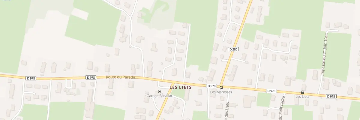 Plan du 70 Imp des Tamaris à Branges