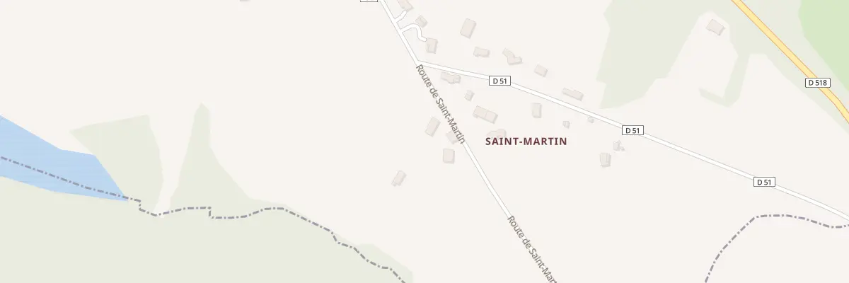 Plan du 5109 Saint Martin à Lieudieu