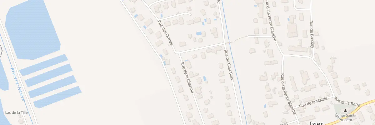 Plan du 26 Rue de la Charme à Izier
