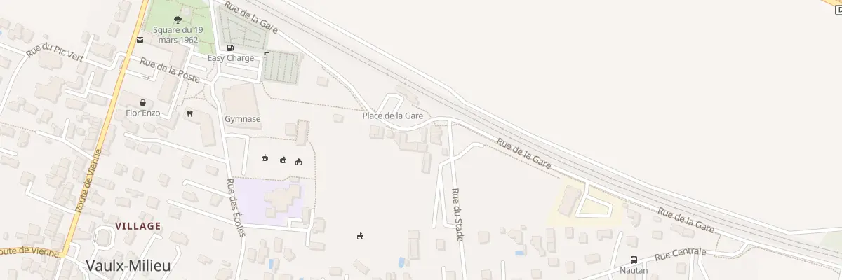 Plan du 5B Rue de la Gare à Vaulx-Milieu