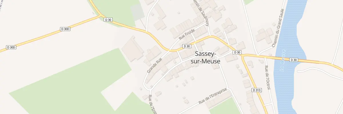 Plan du 13 Gr Grande Rue à Sassey-sur-Meuse
