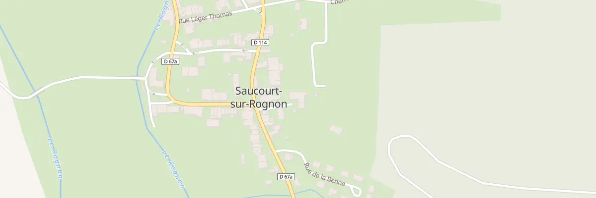 Plan du 1 Imp de la Cure à Doulaincourt-Saucourt