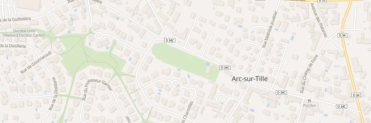 Plan du 47 Rue de Dijon à Arc-sur-Tille