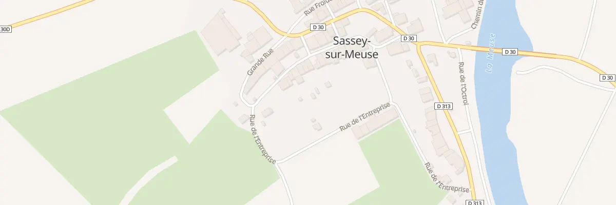 Plan du 9208 La Ville à Sassey-sur-Meuse