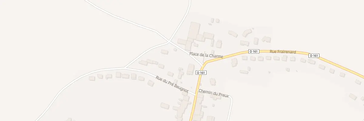 Plan du 33 Rue Principale à Treix