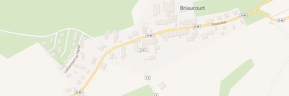 Plan du 1 Rue des Pres Bas à Briaucourt