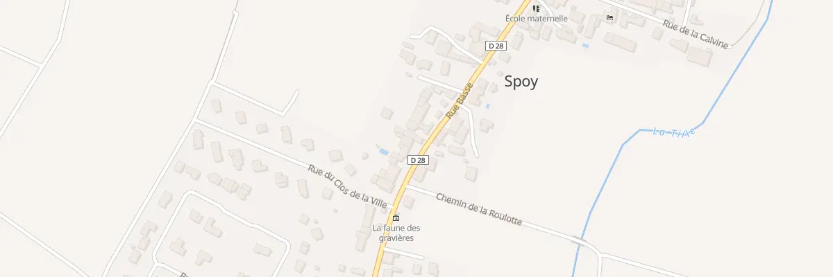 Plan du 24 Rue Basse à Spoy