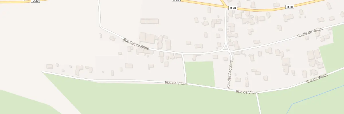 Plan du 5 Rue Sainte-anne à Esbarres