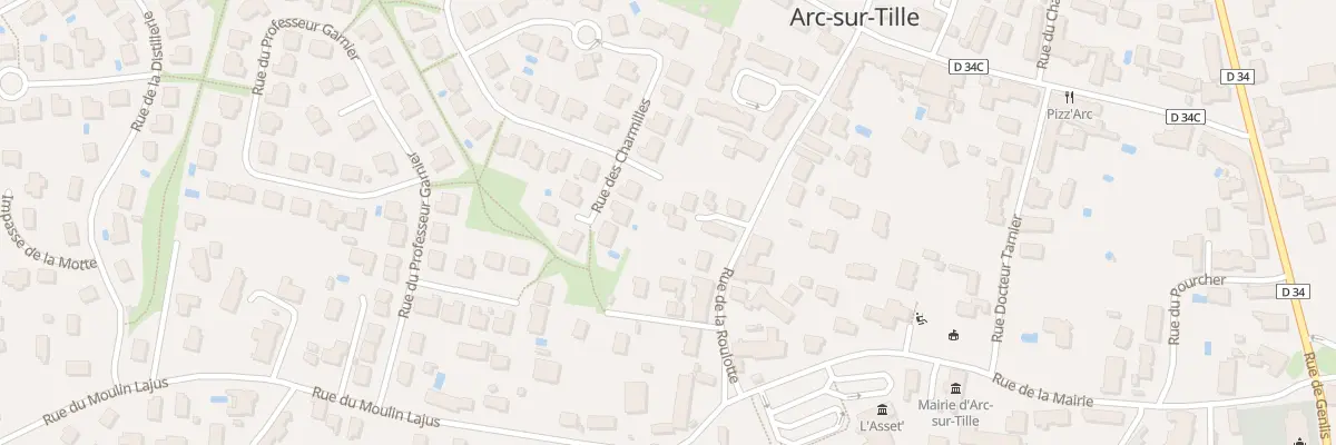 Plan du 17B Rue de la Roulotte à Arc-sur-Tille