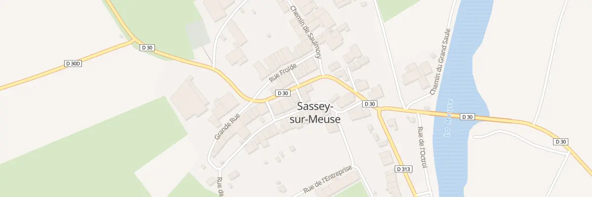 Plan du 9 Gr Grande Rue à Sassey-sur-Meuse