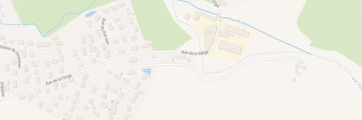 Plan du 48 Rue de la Forge à Til-Châtel