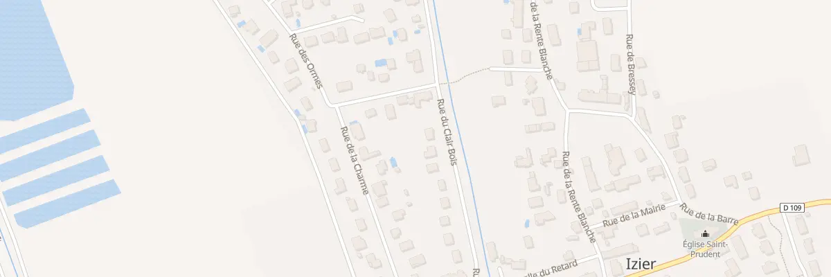 Plan du 19 Rue Clair Bois à Izier