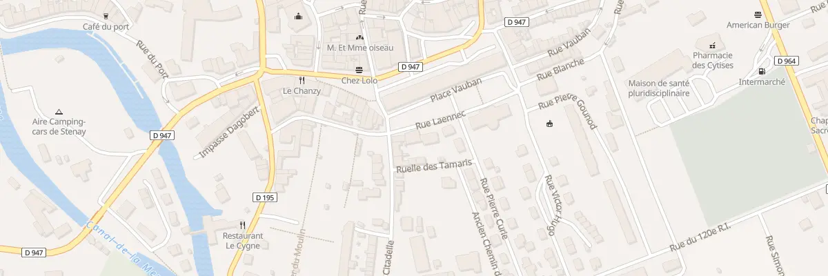 Plan du 8 Rue Laennec à Montblainville